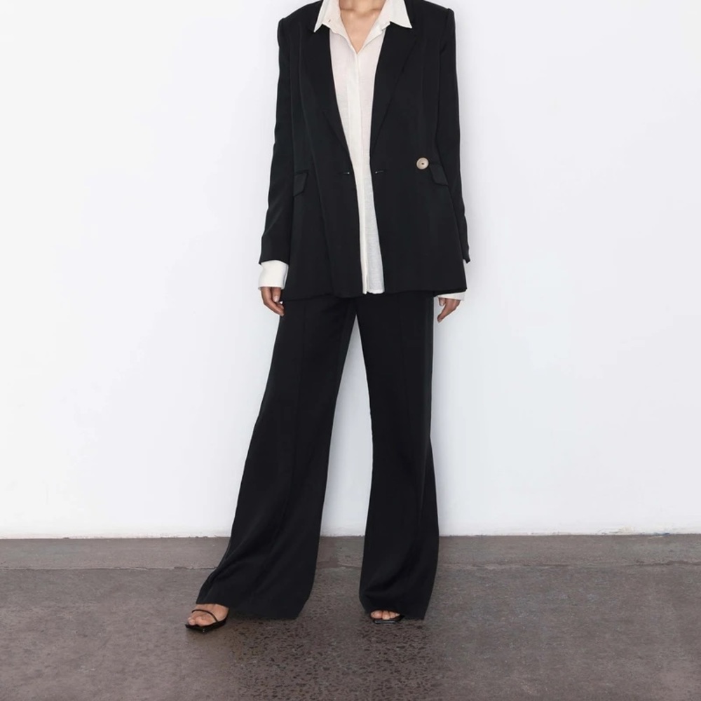 H&M Wide Leg Trouser Pants